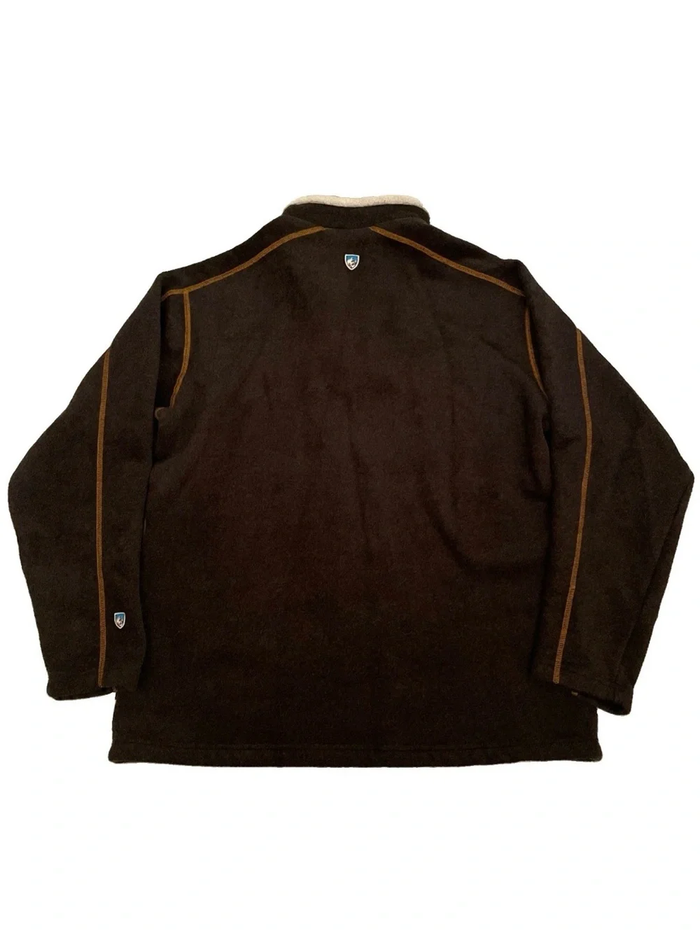 KUHL Europa Alfpaca Fleece Sherpa Sweater Men’s XL Quarter 1/4 Zip Pullover
